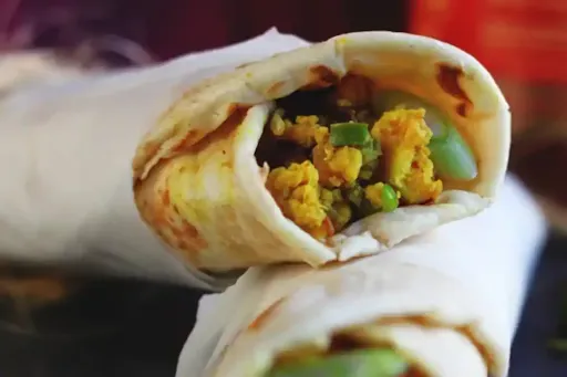 Double Egg Tandoori Bhurji Kathi Roll