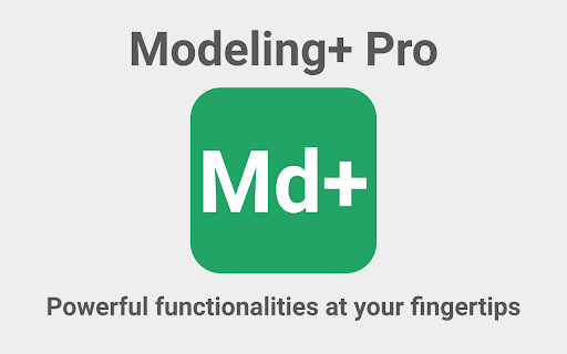 Modeling+ Pro
