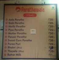 Parathawala menu 4