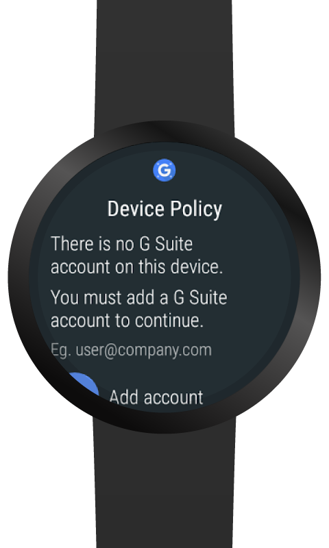   Google Apps Device Policy- 스크린샷 