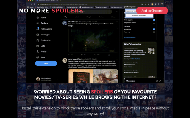 No More Spoilers Preview image 1