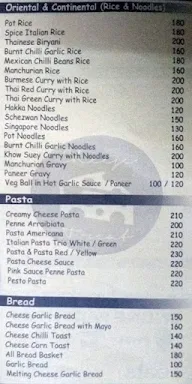 Cheese Treat menu 2