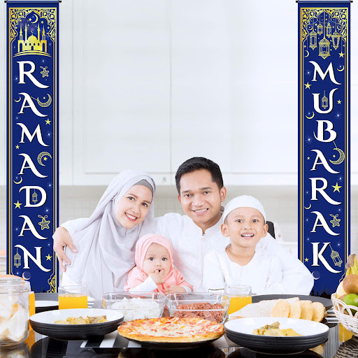 Title 2, Eid Mubarak Couplet Festival Celebration Decora...