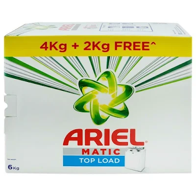 Ariel Matic Detergent Washing Powder - Top Load - 6 kg