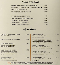 Tripti Foods menu 1