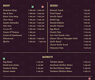 Playoffs Sport Lounge menu 1