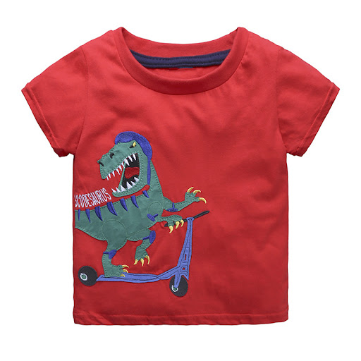Title 2, Knitted Cotton Baby Short-Sleeved T-Shirt for M...