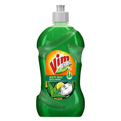 Vim Dishwash Anti Bac Liquid Neem Dishwashing Detergent - 500 ml