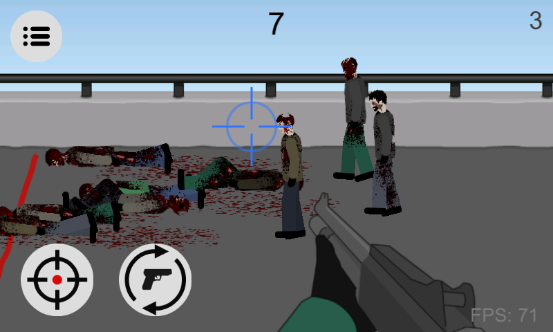 Flat Zombies: Bridge Screen 3