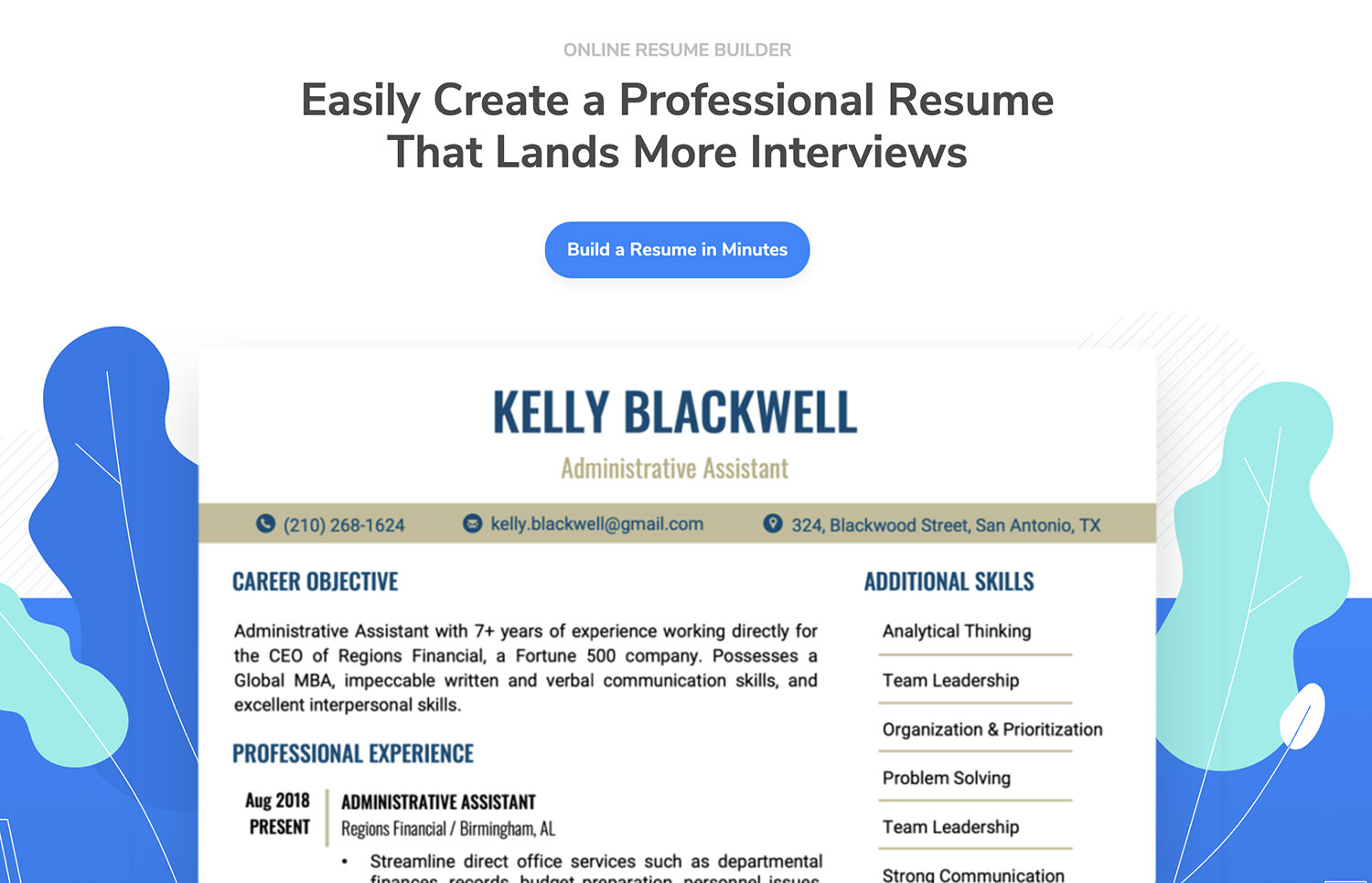 Tools CV dan Resume Resume Companion