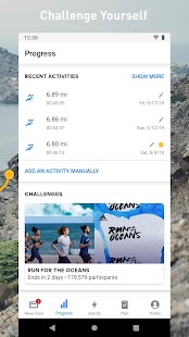 Runtastic Running App: Run & Mileage Tracker Screenshot