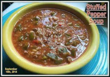 Easy Stuffed Pepper Soup