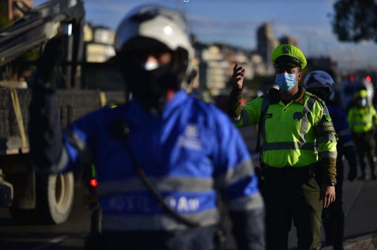 Habrá personal gestionando el tráfico en entradas y salidas de Bogotá