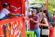 Sample freshly made Pringles nachos at the Pringles x Fanta Playground pop-up.