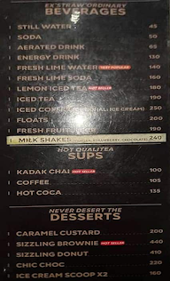 Yoko Sizzlers menu 2