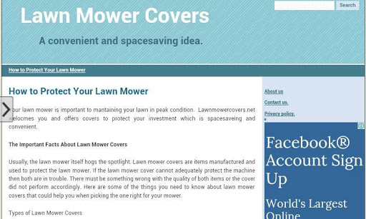 Lawn Mower Covers