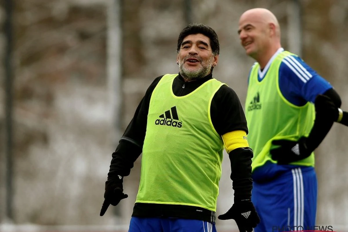 Diego Maradona envoie un message de soutien "à l'Italie, qui fait entièrement partie de ma vie" 