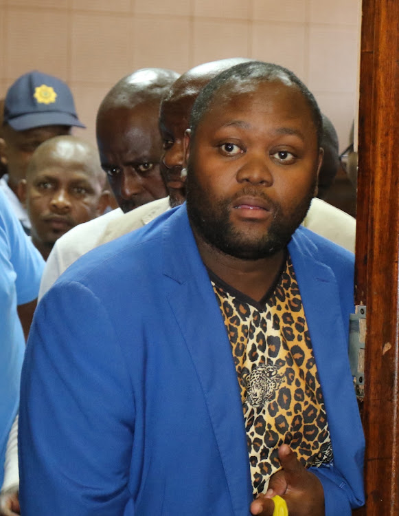 Nkosi Sinikiwe Ndamase is accused of plotting the murder of his brother Thandisizwe, who he was in a dispute with over the headmanship of Khwanyana village.