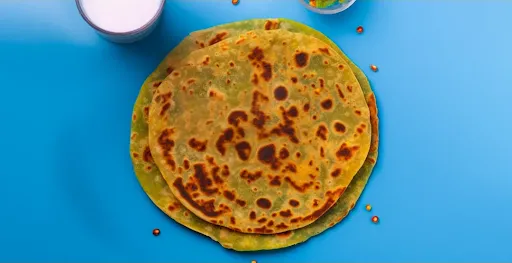 Double Palak Paratha