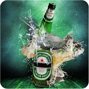 Bottle Flip Shoot 3D - Bottle Break with Stone  Icon