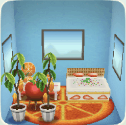 レッスン4-7フルーツいっぱいの部屋のレッスン画像
