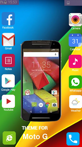 Launcher Themes for Motorola Moto G