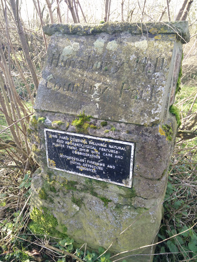 Hunsbury Hill Stone Marker