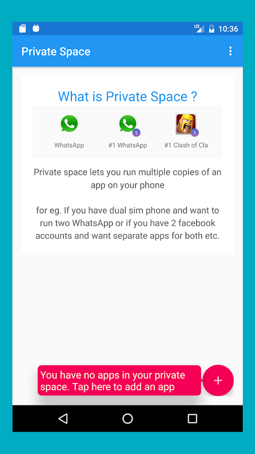 Android application AppBox - Multiple Private Apps screenshort