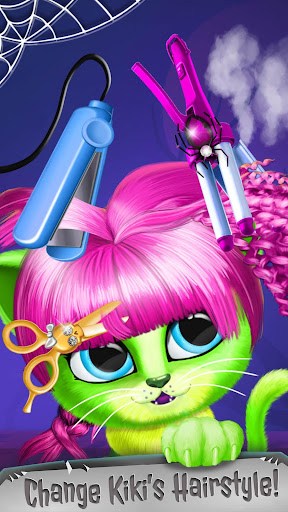 Kiki & Fifi Halloween Salon - Scary Pet Makeover screenshots 8