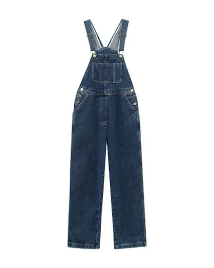 Denim Overall Women's Korean-Style Loose 2020 New Fashion... - 2