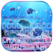 Blue sea Keyboard Theme Deep Sea  Icon