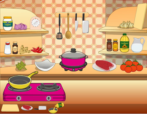 Android application Mama Kitchen Class cook games screenshort