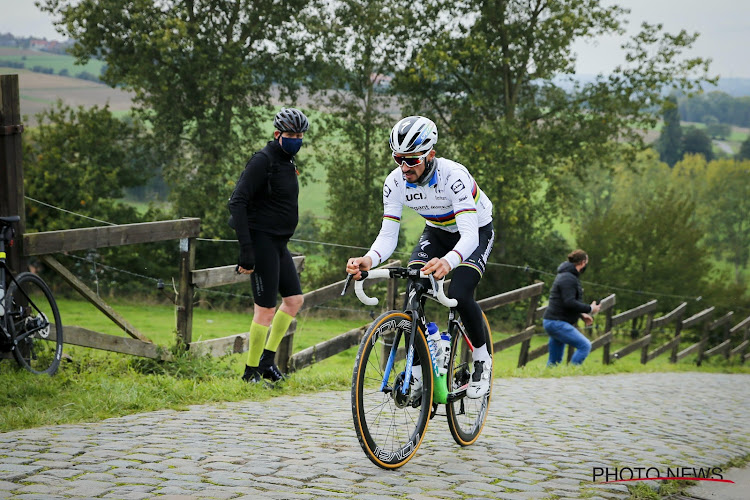 "Julian Alaphilippe zei me dat hij nog geen trap gegeven had"