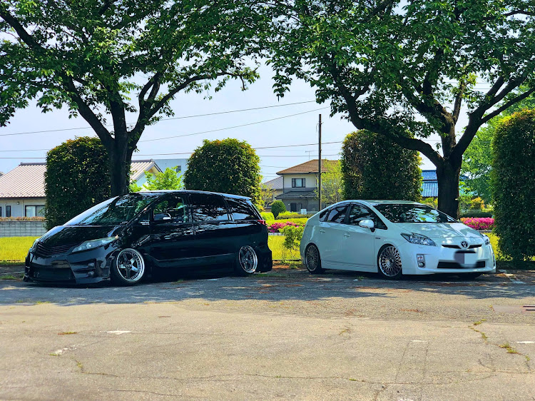 エスティマのDIY・洗車・車高調整・ドライブに関するカスタム事例の投稿画像2枚目