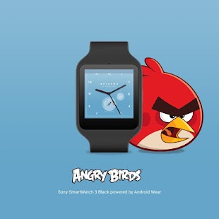 download Angry Birds Aviator Watch Face free