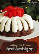 Our Version of Nothing Bundt Cakesâ Chocolate Chocolate Chip Cake was pinched from <a href="http://www.favfamilyrecipes.com/nothing-bundt-chocolate-cake.html" target="_blank">www.favfamilyrecipes.com.</a>