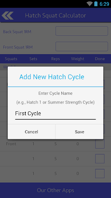 Hatch Squat Calculatorのおすすめ画像1