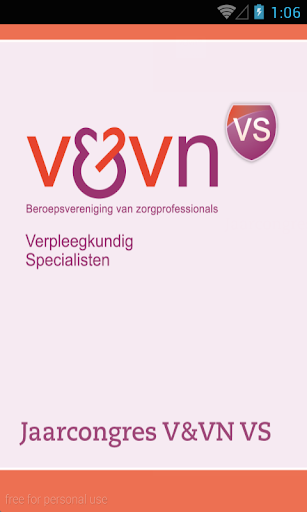 Jaarcongres V VN VS