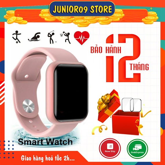 Đồng Hồ Thông Minh Junior09 Watch - Smartwatch Bản Cao Cấp Nhất - Đầy Đủ Tính Năng Theo Dõi Sức Khỏe, Thể Dục, Nghe Gọi