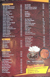 Ceylon Bake House menu 2