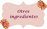 Otros ingredientes