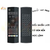 Chuột Bay Pro Cho Android Tv Box, Smart Tv Có Đèn Bàn Phím Silicon Mềm Bền