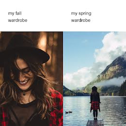 Fall vs. Spring Wardrobes - Instagram Post item