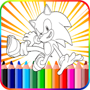 Coloring Book for Sonic  Icon