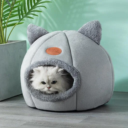 New Deep sleep comfort in winter cat bed little mat basket small dog house products pets tent cozy cave beds Indoor cama