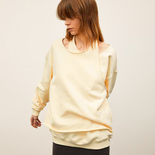 Title 1, Pure Color Halterneck Fashion Casual Sweater