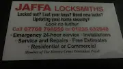 Jaffa Locksmiths Logo