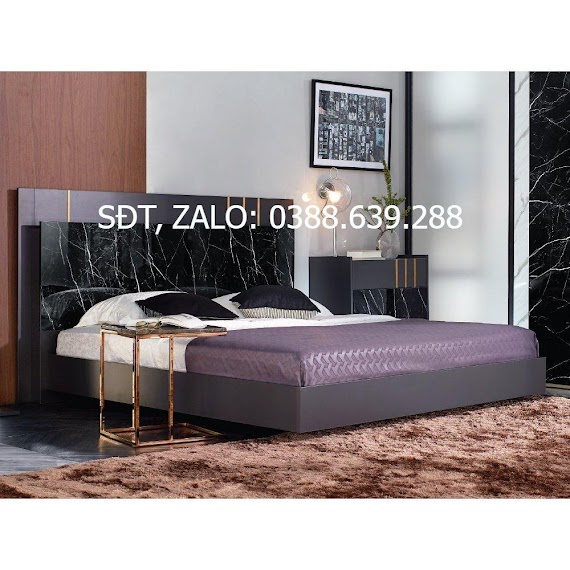 Giường 6 Ft. 183X198Cm Marquina Index Living Mall