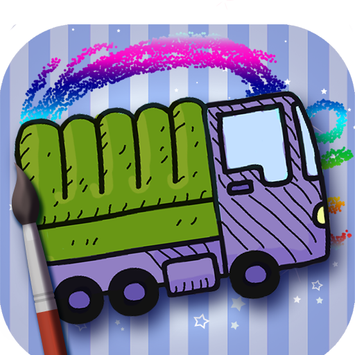 Paint cars – for kids 娛樂 App LOGO-APP開箱王