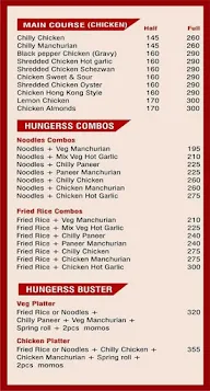 The Hungerss menu 1